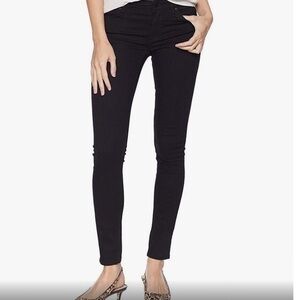 HUDSON Jeans  Black Krista Super Skinny Ankle Stretch Jean Size 28